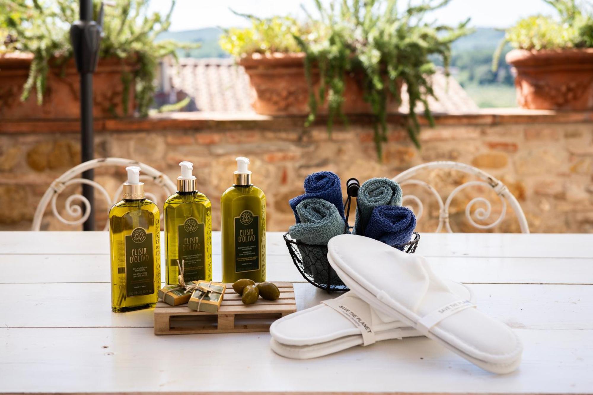 Le Terrazze Del Chianti B&B Residenza D'Epoca E Di Charme San Donato in Poggio Экстерьер фото