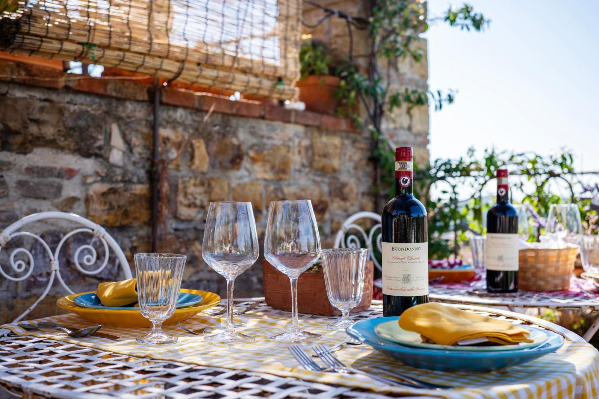 Le Terrazze Del Chianti B&B Residenza D'Epoca E Di Charme San Donato in Poggio Экстерьер фото